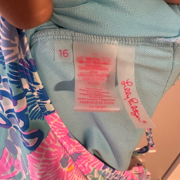 ๐ด Lilly Pulitzer One Piece Swim, EUC, Size 16 (See Note) - Picture 3 of 3